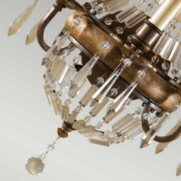 Luminosa Lighting Elstead Bellini 3 Light Indoor Candle Wall Light British Bronze, Oxidized Bronze, E14 - thumbnail 5