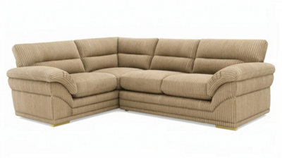 Sofaselectionuk Ltd Amalfi Claude Right Hand 2 Piece Corner Sofa In Beige - image 1