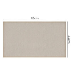 Marlow 2Pc Non Slip Rubber Woven Door Mat Hallway Kitchen Rug - thumbnail 4