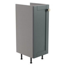 Ashford Matt Kombu Green Shaker Freestanding Bathroom & Wet Room Base Unit (W)295mm (H)820mm - thumbnail 1