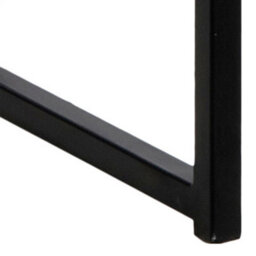Furniture To Go Seaford Black Metal Bar Table With Oak Top - thumbnail 7
