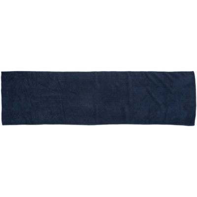 Towel City Microfibre Sports Towel Navy (One Size) - image 1