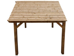 Edecks The Cotswold Garden Gazebo Heavy Duty - Pressure Treated Outdoor Timber - 2700mm X 2700mm With Bolt Down Anchors 2.1M - thumbnail 4