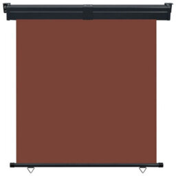 Walplus Balcony Side Awning Garden Sun Shade Canopy Gazebo For Back Door, Porch, Patio 165X250 Cm Brown - thumbnail 2