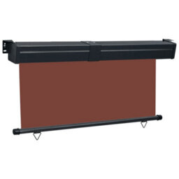 Walplus Balcony Side Awning Garden Sun Shade Canopy Gazebo For Back Door, Porch, Patio 165X250 Cm Brown - thumbnail 3