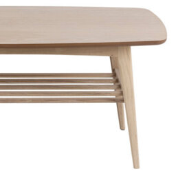 Furniture To Go Woodstock Coffee Table In White Pigmented Oiled Oak Veneer - thumbnail 5