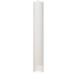 Luminosa Lighting Luminosa Tuba Slim Pendant Ceiling Light White 10Cm - thumbnail 3