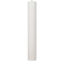 Luminosa Lighting Luminosa Tuba Slim Pendant Ceiling Light White 10Cm - thumbnail 2