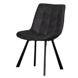 Contemporary Design Dining Chairs In Grey Colour - Set Of 2 - thumbnail 6
