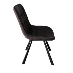 Contemporary Design Dining Chairs In Grey Colour - Set Of 2 - thumbnail 8
