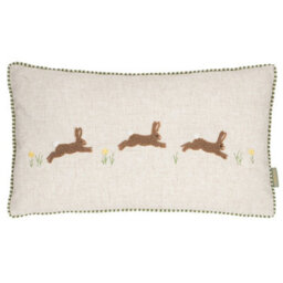 Wylder Ramble Hares Tufted Cushion Cover - thumbnail 1