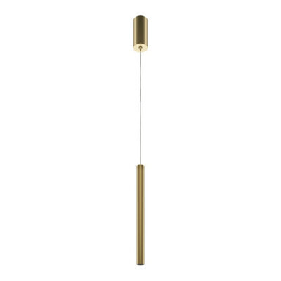 Luminosa Lighting Luminosa Pro Base Modern Slim Pendant Ceiling Light Gold 4000K 500Lm