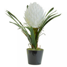 Orsina Fiori White Tropical Plant Artificial Plant Foliage - thumbnail 1