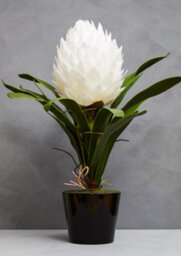 Orsina Fiori White Tropical Plant Artificial Plant Foliage - thumbnail 6