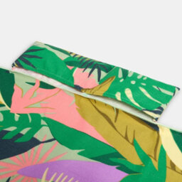 Ohs Palm Print Beach Towel With Bag Quick Dry Absorbent Travel Spa - thumbnail 6