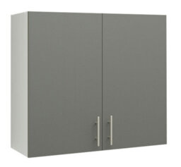 Jd Greta Kitchen Wall Unit 800mm Storage Cabinet With Doors And Shelf 80Cm - Grey Matt - thumbnail 1