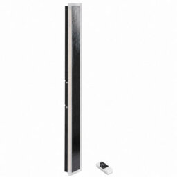 Gwsolar Solar Wall Light 100Cm, 400Lm Led With Remote Control, Adjustable Brightness Timer Ip65 For Entrance Patio Garden - thumbnail 1