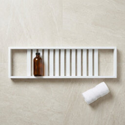 Luxury Bamboo Bath Tray Caddy For Bathtub With Tablet Stand, Book Holder And Wine Glass Holder - thumbnail 6