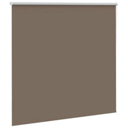 Berkfield Roller Blind Blackout Coffee 165X150 Cm Fabric Width 161.6 Cm Polyester - thumbnail 3