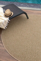 The Rugs Nature Collection Outdoor Rug In Green 5100G - thumbnail 3