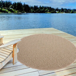 The Rugs Nature Collection Outdoor Rug In Green 5100G - thumbnail 9