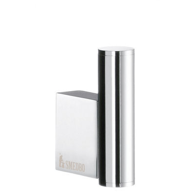 Smedbo Polished Chrome Towel Hook Wall Mounted Bathroom Storage - image 1
