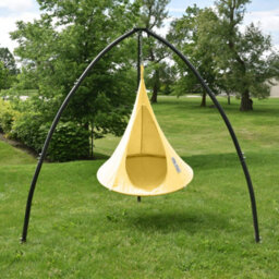 Vivere Tripod Hanging Chair Stand For Cacoon - Black - thumbnail 6