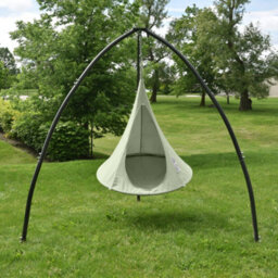 Vivere Tripod Hanging Chair Stand For Cacoon - Black - thumbnail 4