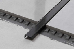 Ilcom Decorative Profile C 40mm X 2700mm X 0.65mm Black Brushed Stainless Steel - thumbnail 2