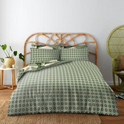 Gc Gaveno Cavailia Excluisve Range Printed Bermuda Double Duvet Cover Set With Matching Pillowcases And Reversible Desgin - thumbnail 2