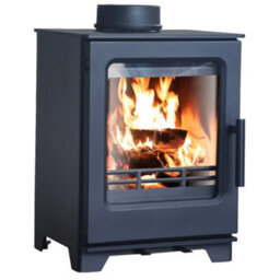 Sundaze Defra Approved 5Kw Log Wood Burning Multifuel Stove Woodburner Fireplace Eco Design Ready