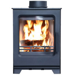 Sundaze Defra Approved 5Kw Log Wood Burning Multifuel Stove Woodburner Fireplace Eco Design Ready - thumbnail 2
