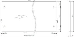 Aveli 1200mm Oak Fluted Vanity Unit Double Oval Basin Countertop Wall Hung Soft Close - thumbnail 7