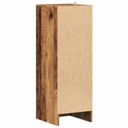 Vidaxl Shoe Cabinet Old Wood 32X35X92 Cm Engineered Wood - thumbnail 6