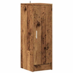 Vidaxl Shoe Cabinet Old Wood 32X35X92 Cm Engineered Wood - thumbnail 2