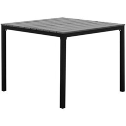 Beliani Garden Dining Table Prato 95 Cm 95 Cm Grey - thumbnail 1