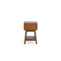 Ashfield Cherry Ash 1 Drawer Side Table - thumbnail 4