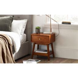 Ashfield Cherry Ash 1 Drawer Side Table