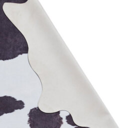 Faux Cow Print Black White Abstract Modern Cowhide Animal Rug For Living Rug For Living Room And Bedroom-155Cm X 195Cm - thumbnail 8