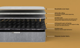 DS Living Ortho Support Medium-Firm Spring Aurora Mattress - thumbnail 8