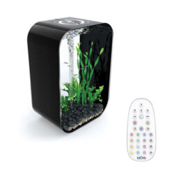 Oase Biorb Life 60L Aquarium Fish Tank In Black With Multi Colour Led Lighting - thumbnail 1