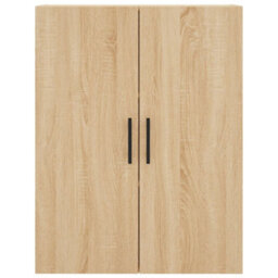 Berkfield Elegant Wall Mounted Cabinet Sonoma Oak 69.5X34X90 Cm - thumbnail 7
