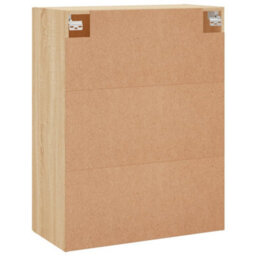 Berkfield Elegant Wall Mounted Cabinet Sonoma Oak 69.5X34X90 Cm - thumbnail 9