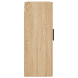 Berkfield Elegant Wall Mounted Cabinet Sonoma Oak 69.5X34X90 Cm - thumbnail 8
