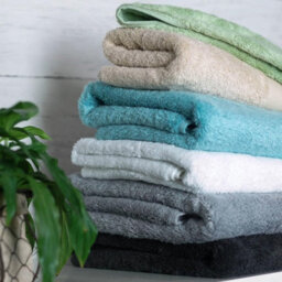 Allure Bath Fashions Marlborough Bamboo Bath Sheet - Sage Green - thumbnail 2