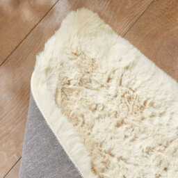 Xample Concept Looms Heavenly Faux Fur Rug 115 X 175 Cm Silky Soft Cream Polyester Shell Rug With 50mm Pile, Machine Woven - thumbnail 6