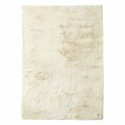 Xample Concept Looms Heavenly Faux Fur Rug 115 X 175 Cm Silky Soft Cream Polyester Shell Rug With 50mm Pile, Machine Woven - thumbnail 7