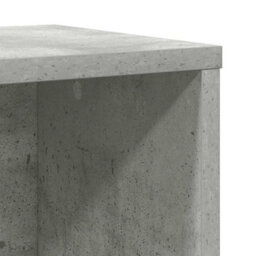 Berkfield Durable Bookcase Concrete Grey 60X24X85 Cm Engineered Wood - thumbnail 7