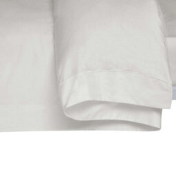 Belledorm 400 Thread Count Egyptian Cotton Oxford Duvet Cover Ivory (Superking) - thumbnail 2