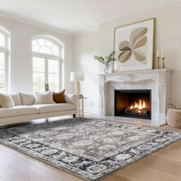 Bedlooms Harmony Cashmere Rug 240X320Cm, Modern Area Rug, Non Slip, Stain Resistant, Living Area & King Size Bedroom Rug - thumbnail 7